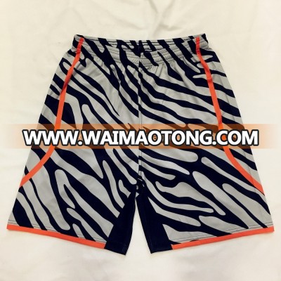 high quality sublimated camouflage basketball shorts sports shorts