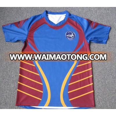 Customized sublimation Rugby  shirt for team