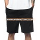 Wholesale Blank Plain Mens Easy short Waist Black Chino Shorts